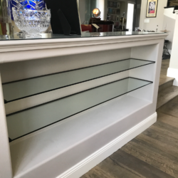 Commercial Glass Shelves